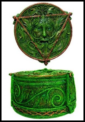 Greenman Trinket Box